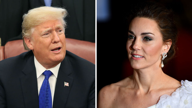 Donald Trump's comments about Kate Middleton have resurfaced ahead of his visit to the UK.