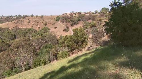 The offenders fled into bushland in Keilor after ditching the stolen vehicle. 