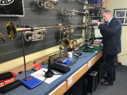 The instruments will be used at Meghan and Harry's wedding. (9NEWS)