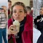 The best photos of celebrities at the snow