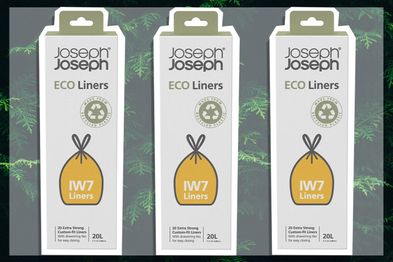 9PR: Joseph Joseph 20L Eco Recycled Bin Liners, Grey