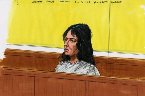 Ms Finch appeared in the Melbourne Magistrate's Court on March 10. (9NEWS)