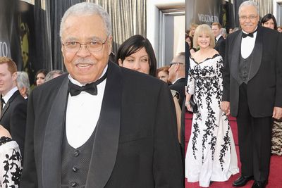 At 81, <i>the</i> James Earl Jones (he received an Honorary Academy Award last year!) shows just how to do dashing ... not to mention his wife, actress Cecilia Jones - she looks fabulous, too!
