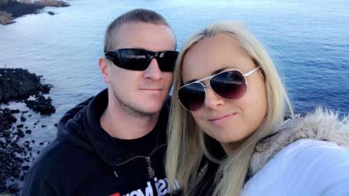 Dale Ewins, 35, and Zita Sukys, 37, are taking legal action against Victoria Police. (Facebook)