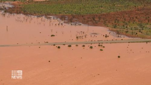 At least 52mm of rain fell on Port Augusta within just an hour resulting in businesses, homes and streets being damaged.