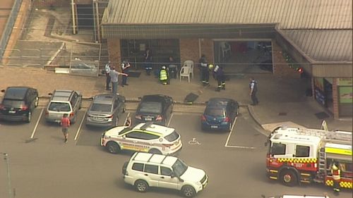 Emergency crews establish what happened to a Barber Shop in Constitution hill.