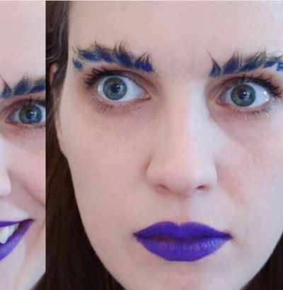 <p><strong><em>Dragon Brows</em></strong></p>
<p>Dragon brows are the creation of self-taught makeup artist&nbsp;@harlibi, who kick-started the trend by posting a photo to Instagram of her brows shaped up in spikes meant to resemble a 'dragon'.<br>
<br>
Creating these powerful-looking arches on your own is super simple, all you need is a 'spoolie’ style brush&nbsp;to sweep the hairs on your eyebrows upwards into spikes, then&nbsp;eyelash glue is used&nbsp;to hold the hairs (temporarily) in place for Insta-worthy dragon brows.<strong><em></em></strong></p>