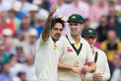 <b> Mitchell Johnson has joined exalted company after taking his 300th Test wicket in the third Ashes Test. </b><br/><br/>He becomes the fifth Australian in the 300 club along with Shane Warne, Glenn McGrath, Brett Lee and Dennis Lillee, who said Johnson was a once in a generation talent with the ball after watching him as a teenager. <br/><br/>It is just reward for the intimidating left-armer, who battled his way back to be the spearhead of the Australian attack in 2014 after injury and a lack of confidence appeared to have prematurely ended his career. <br/><br/><br/><br/><br/><br/><br/><br/>