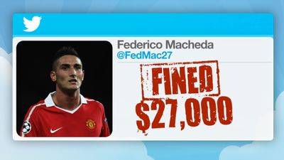 He was fined $27,000.