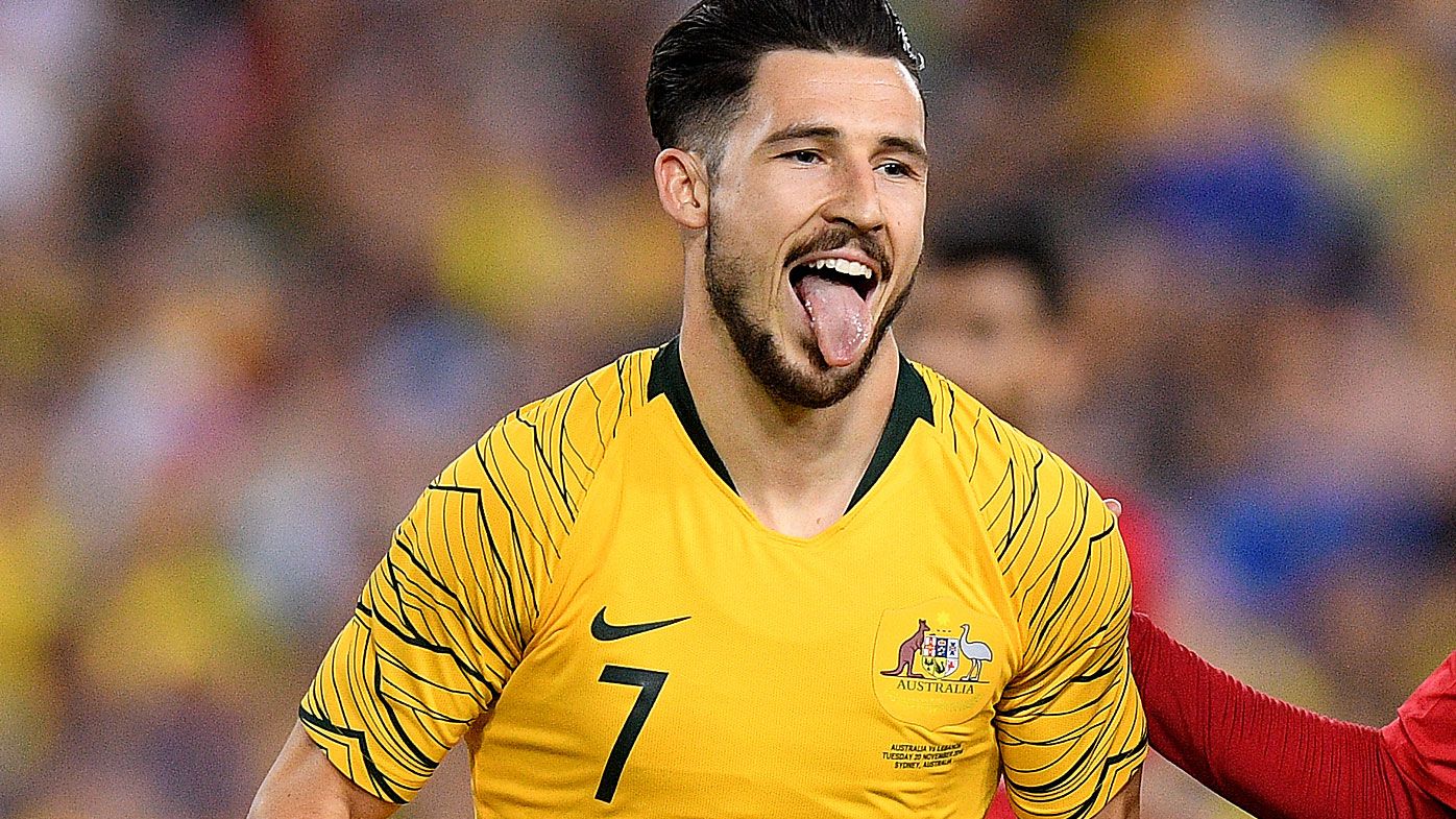 Socceroos sweat on Mathew Leckie's fitness ahead of Asian Cup opener against Jordan