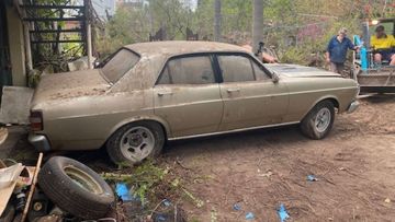 'Barn find' Ford Falcon hidden under home sells for $230,000