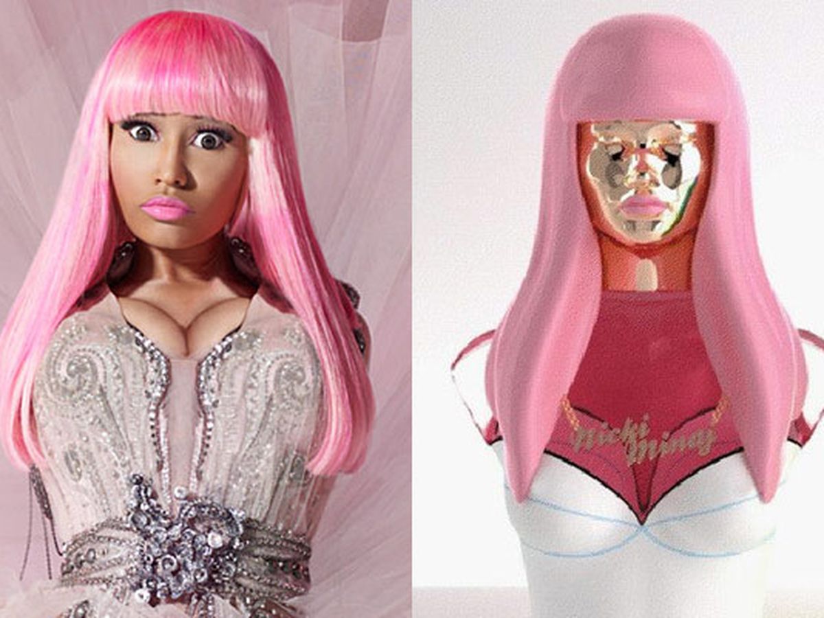 Nicki Minaj S Perfume Bottle Looks Like Nicki Minaj Smells Like Angels Playing 9celebrity