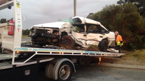 Major Crash Investigators are at the scene. (9NEWS)