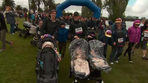 Walk for Prems: Thousands stroll to support premature babies