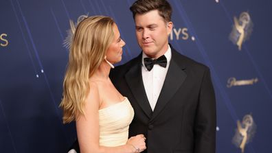 Scarlett Johansson and Colin Jost