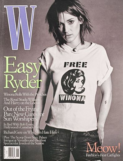 W Magazine: Winona Ryder