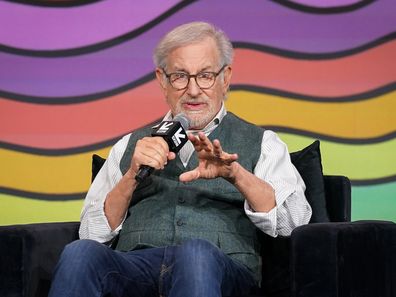 Steven Spielberg speaks onstage at The Big Picture panel in Texas on March 13, 2026.