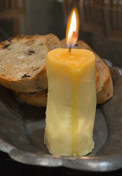 TikTok butter candle trend