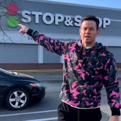 Mark Wahlberg visits local grocery shop first job