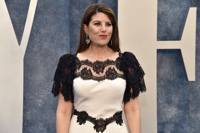 Monica Lewinsky arrives at the Vanity Fair Oscar Party on Sunday, March 12, 2023, at the Wallis Annenberg Center for the Performing Arts in Beverly Hills, Calif. (Photo by Evan Agostini/Invision/AP)