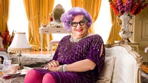 Watch: Dame Edna talks tapeworms and coffee enemas in Jenny Craig promo