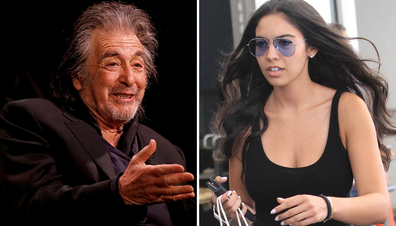 Al Pacino and Noor Alfallah