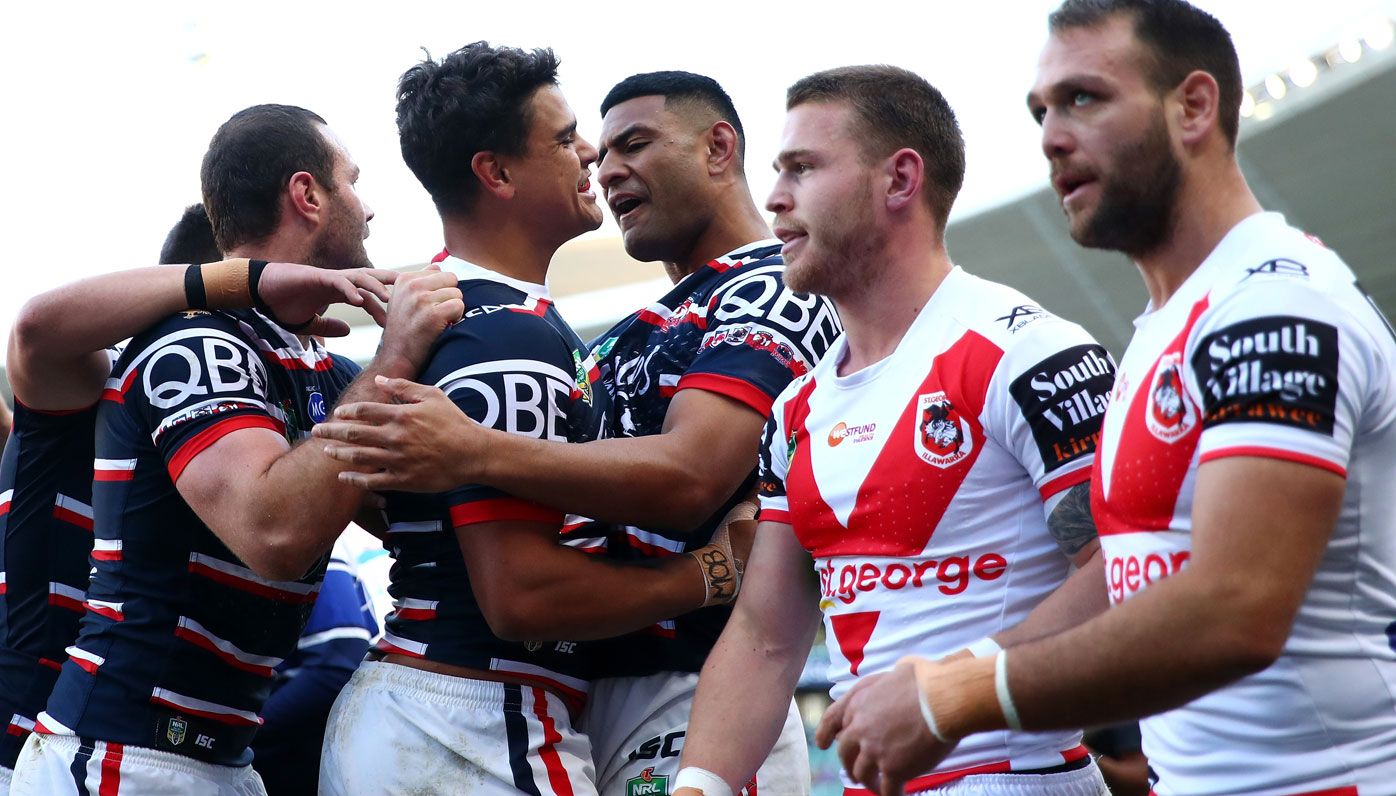 Sydney Roosters belt St George Illawarra Dragons to prove title worth
