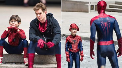 Cute! First look at Spider-Man's new Mini-Me
