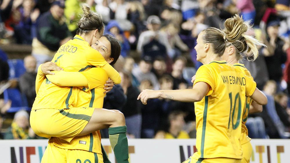 Matildas embrace 'tough' Asian Cup foes