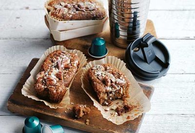 Individual date and pecan loaves
