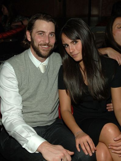 Actress Jordana Brewster and her husband Andrew Form attend the CatHouse grand opening party at Luxor Las Vegas on December 29, 2007 in Las Vegas, Nevada. 