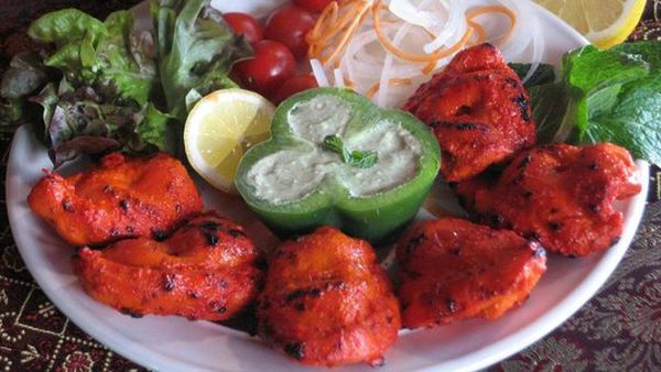 Tandoori chicken tikka