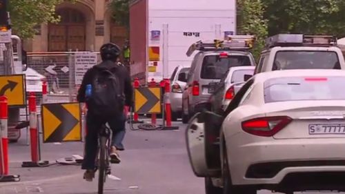 More than 200 cyclists have reported being hit in South Australia over the past five years. (9NEWS)