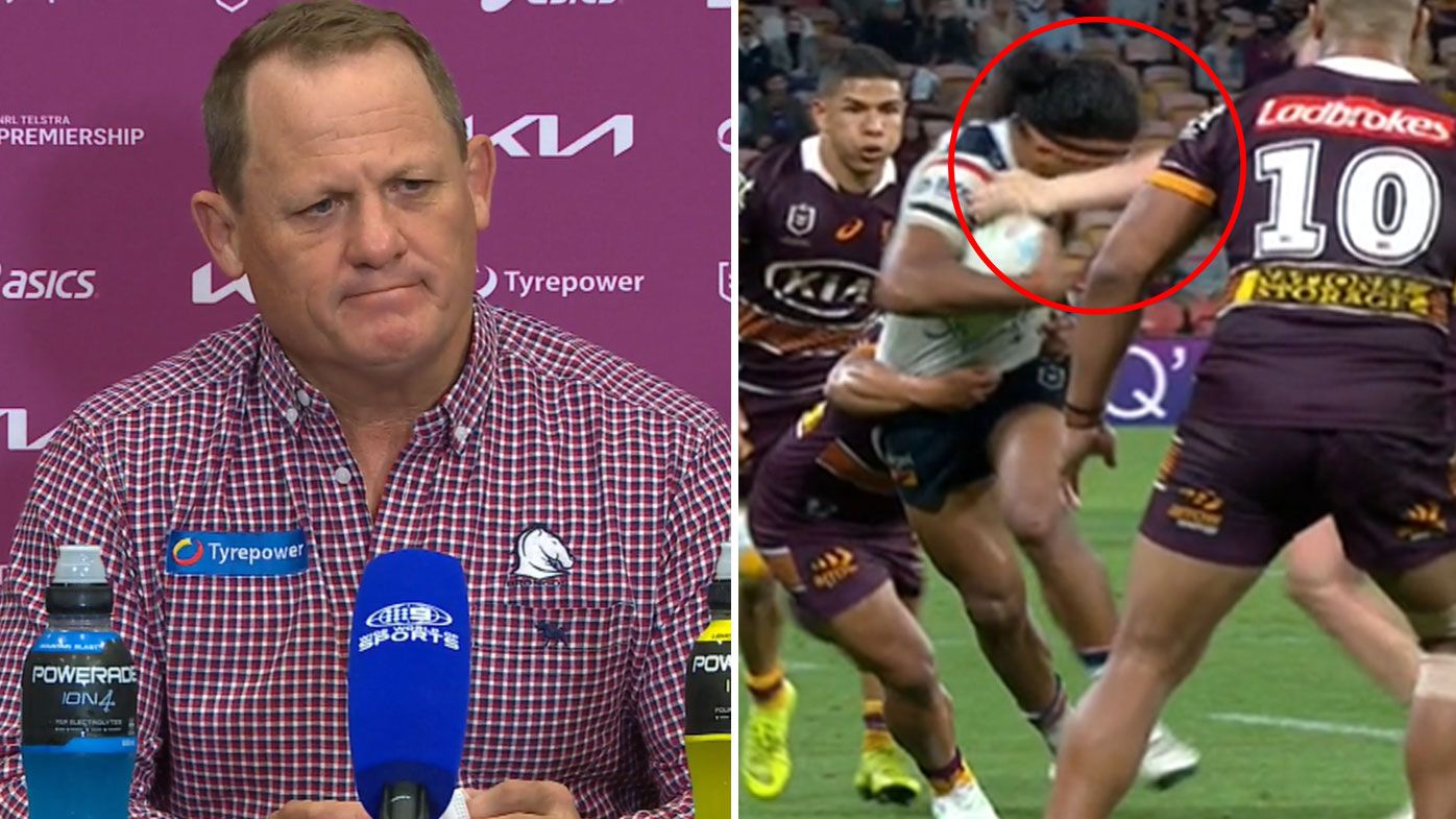 Broncos coach Kevin Walters says his side wasn't 'dudded' despite controversial penalty call