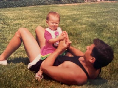 Ariana Grande's dad shared a throwback photo of the singer when she was younger