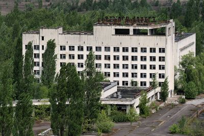 <strong>Polissya Hotel, Pripyat, Ukraine</strong>