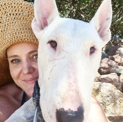 Erin Parnell – Regular Animal Rescuer of bull terriers like bunce