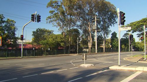 The intersection where the incident occurred.