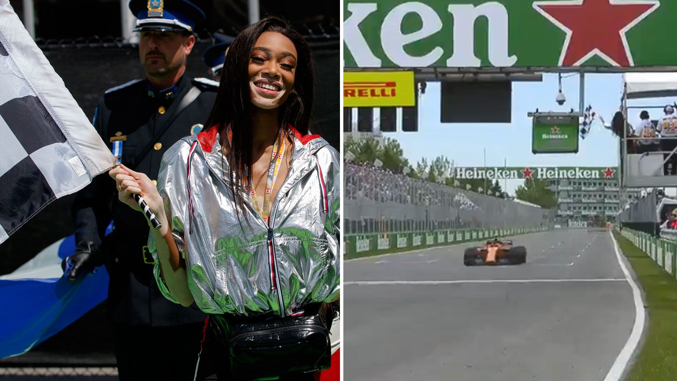 Embarrassing gaffe as chequered flag waved a lap early at Canadian Grand Prix