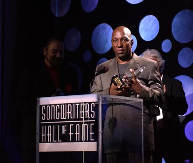 Barrett Strong during 35th Annual Songwriters Hall of Fame Awards Induction - Show at Marriott Marquis Hotel in New York City in 2004.