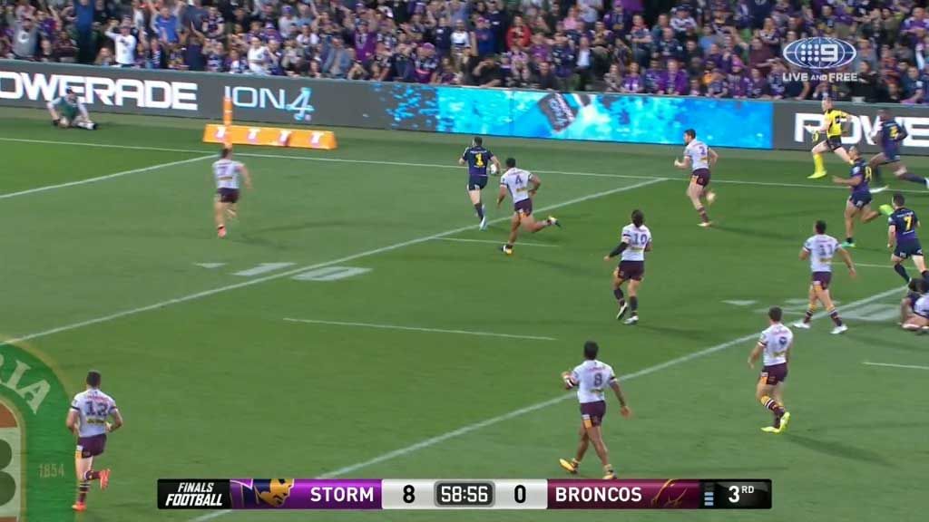 Slater becomes second highest try-scorer in history