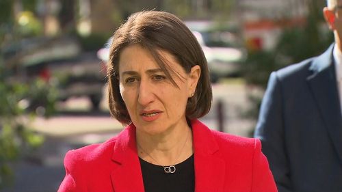 Gladys Berejiklian today.