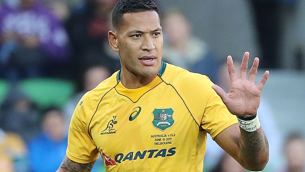 Wallabies star Israel Folau tweets opposition to legalising same-sex marriage