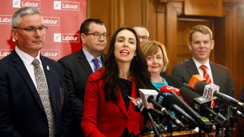 Ms Ardern was elected the leader of the Labour party yesterday. (AAP)