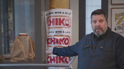 Chris Roe giant Chiko Roll creator