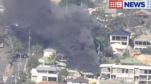 House fire breaks out near primary school in Brisbane