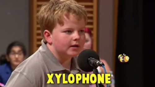 A total of 45 competitors took part in the NSW Premier's Spelling Bee today. (9NEWS)