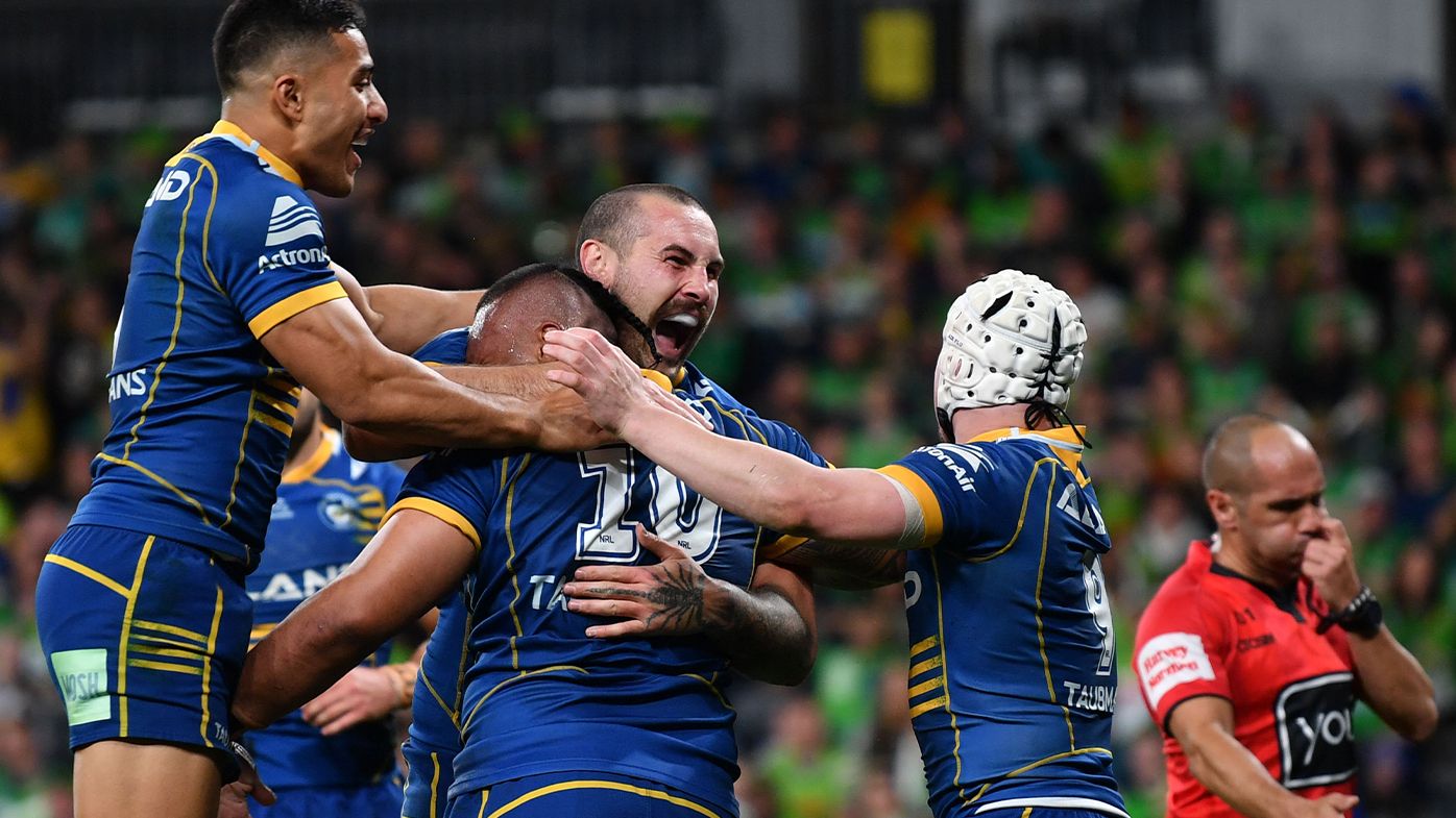 Eels slay Raiders to set up colossal grand final qualifier test against Cowboys