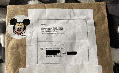 Scottish woman left her wedding rings at Disneyland resort in Florida, which were then mailed back to her.