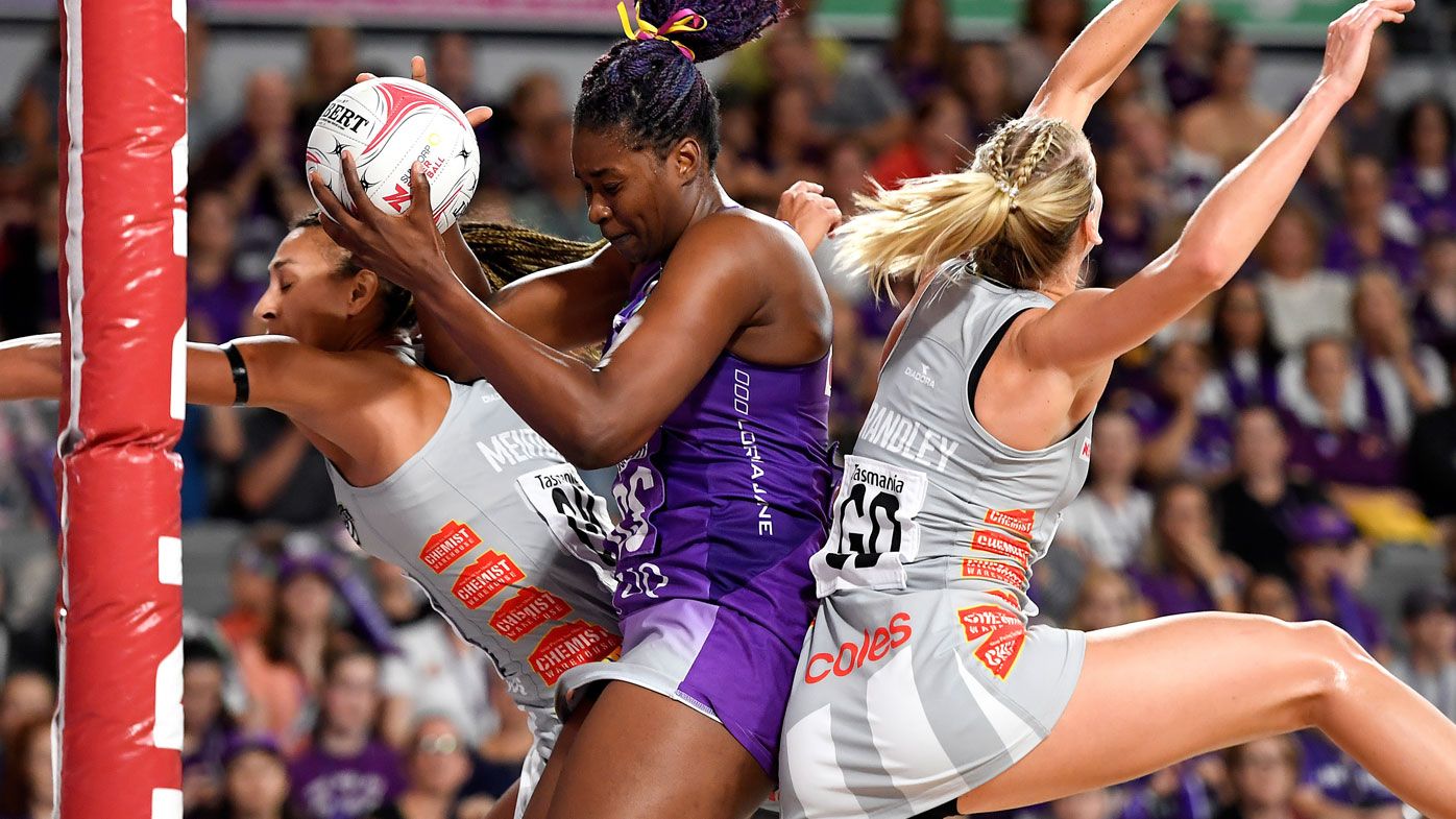 Collingwood Magpies split the points with Queensland Firebird in Super Netball